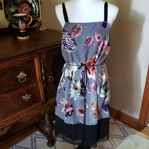 Simply vera floral sleeveless dress
